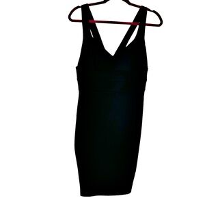French Connection Little Black Bodycon Party Dress Size 8 NWT